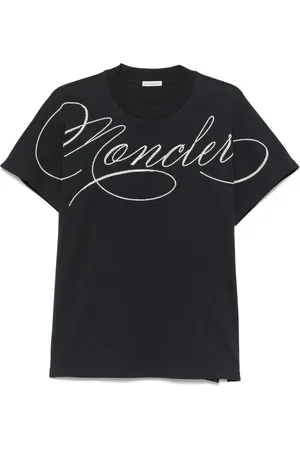 Moncler Camiseta con logo bordado