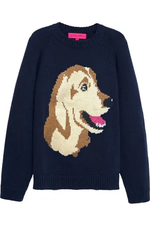 THE ELDER STATESMAN Jersey con motivo retriever