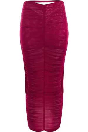 MUGLER Falda de tubo Jupe