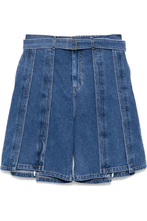 SONGZIO Pantalones cortos con cinturón