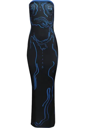 DI PETSA Vestido largo estampado