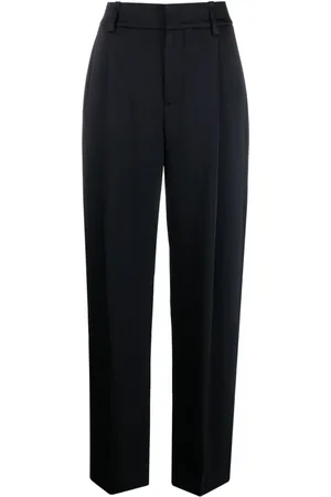 Vince Pantalones de talle alto con pinzas
