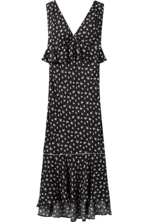 Claudie Pierlot Vestido largo con estampado floral
