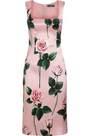 Dolce & Gabbana Vestido midi con estampado floral