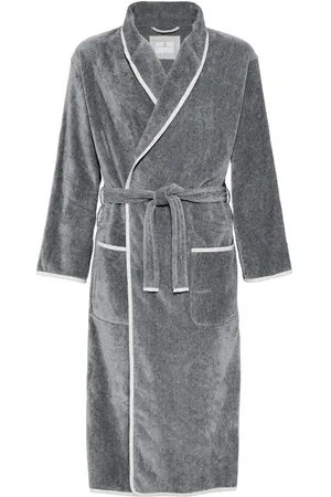 Brunello Cucinelli Albornoz con logo bordado
