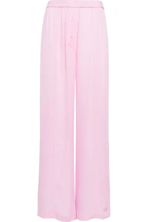 Kiki de Montparnasse Pantalones palazzo de georgette
