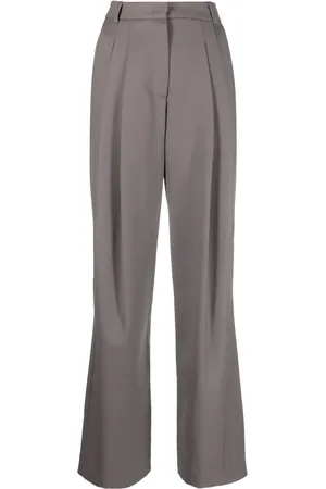Low Classic Pantalones de talle alto con pinzas
