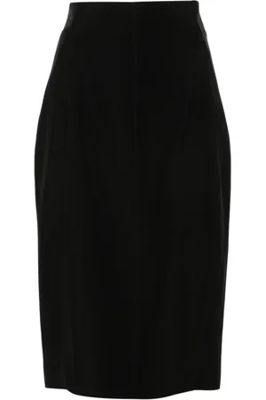MUGLER Falda con hebilla