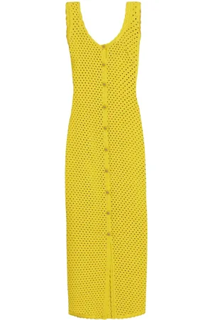 Dolce & Gabbana Vestido midi de ganchillo