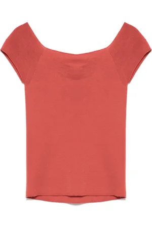 ERIC BOMPARD Top con cuello Bardot