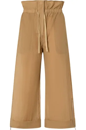 Pinko Pantalones con cintura con volantes