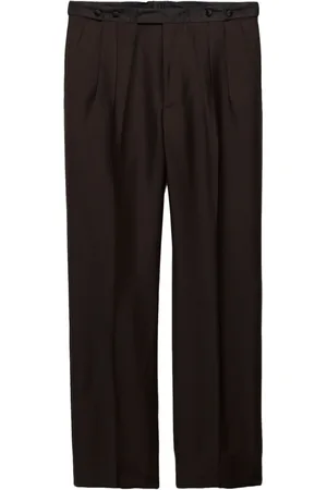 Prada Pantalones anchos con pinzas