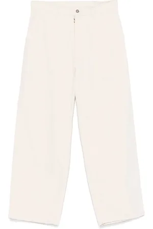 Maison Margiela Pantalones rectos con pinzas