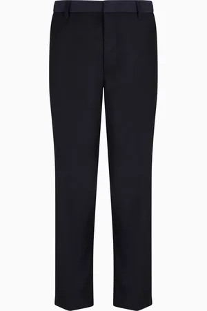 Armani Exchange Pantalones rectos con pinzas