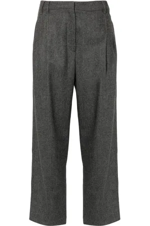 Brunello Cucinelli Pantalones rectos con pinzas