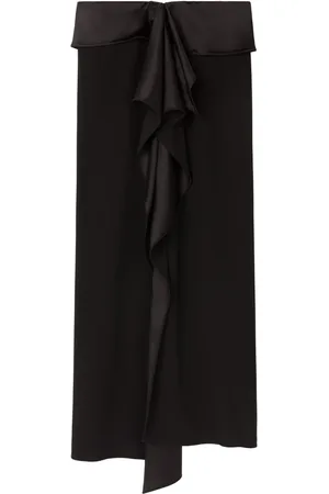 AZ FACTORY Falda midi con volantes