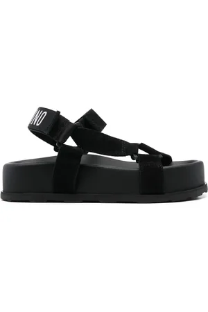 Moschino Sandalias con logo estampado