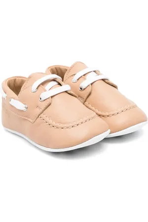 Moschino Zapatos preandantes con logo bordado