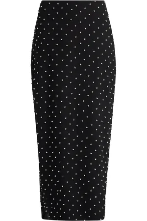 Anna Quan Falda con apliques de strass