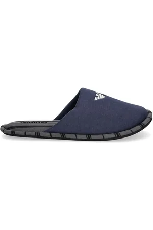 Emporio Armani Slippers con logo bordado