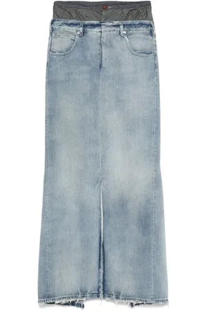 Maison Margiela Falda larga vaquera