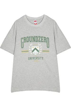 Ground Zero Camiseta University con logo