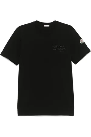 Moncler Camiseta con logo bordado
