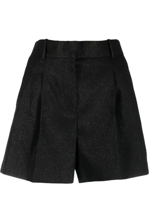 Fabiana Filippi Shorts de talle alto con pinzas