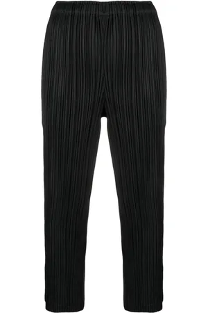 PLEATS PLEASE ISSEY MIYAKE Pantalones capri con pinzas