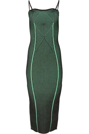 FLEUR DU MAL Vestido tubo de canalé