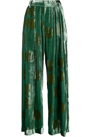 UMA WANG Pantalones anchos con pinzas