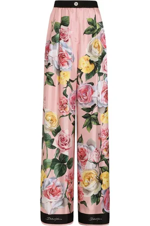 Dolce & Gabbana Pantalones con estampado floral