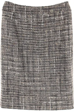 CHANEL Falda de tweed 1986-1988