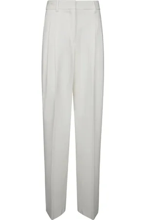 Max Mara Pantalones anchos con pinzas
