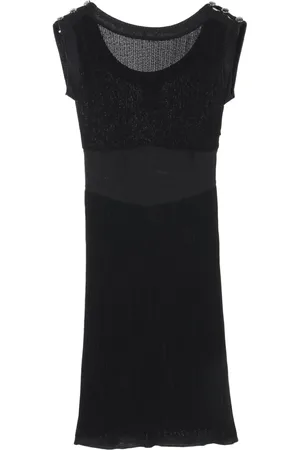 CHANEL Vestido de punto sin mangas 1986-1988
