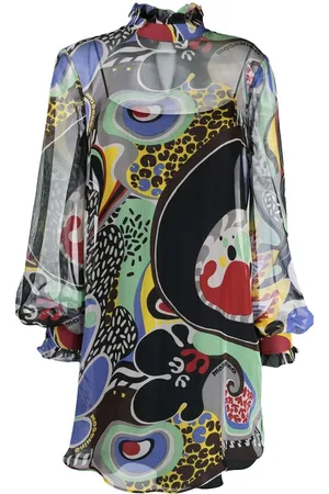 Moschino Vestido tubo con motivo floral
