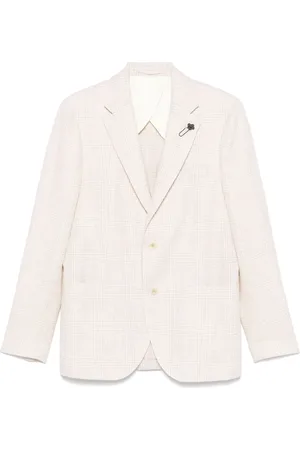 LARDINI Blazer a cuadros
