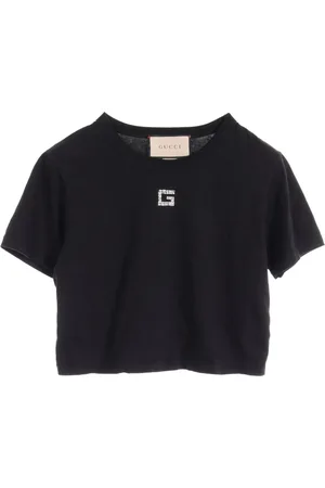 Gucci Camiseta Cropped Square G de algodón 2010