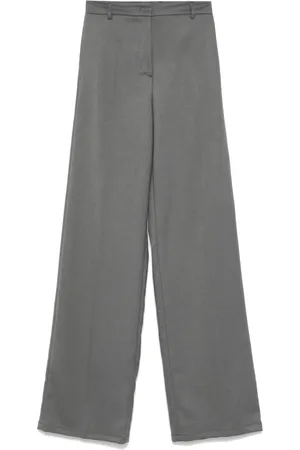 BLANCA Pantalones rectos con pinzas