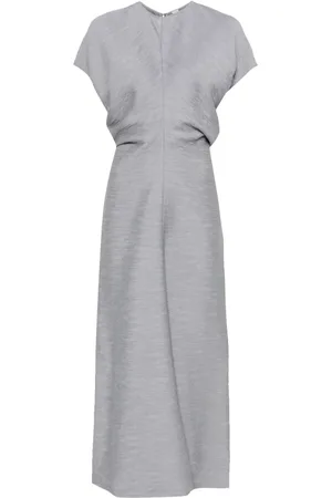 Totême Vestido largo con cintura holgada
