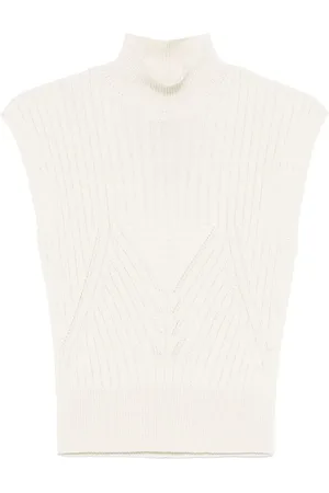 Rick Owens Chaleco con cuello alto