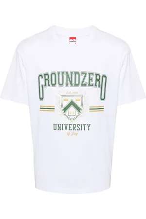 Ground Zero Camiseta University con logo