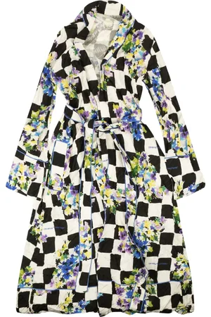 OFF-WHITE Albornoz con estampado floral