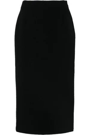 Alessandra Rich Falda corta de tweed