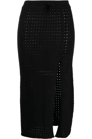 Cashmere In Love Falda midi de ganchillo Mona