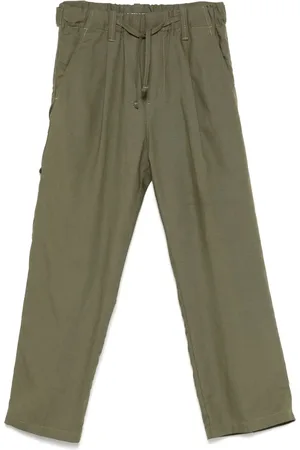 Paolo Pecora Pantalones rectos con pinzas