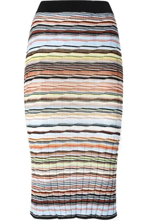 Missoni Falda de tubo a rayas