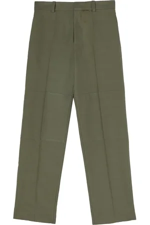 Jil Sander Pantalones rectos con pinzas