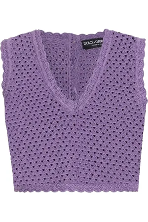Dolce & Gabbana Top de ganchillo