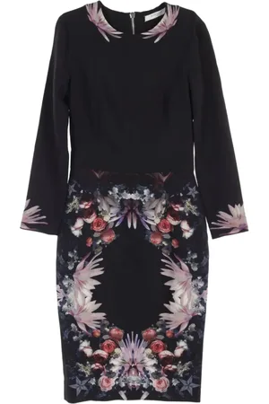 Givenchy Vestido con estampado floral 2000